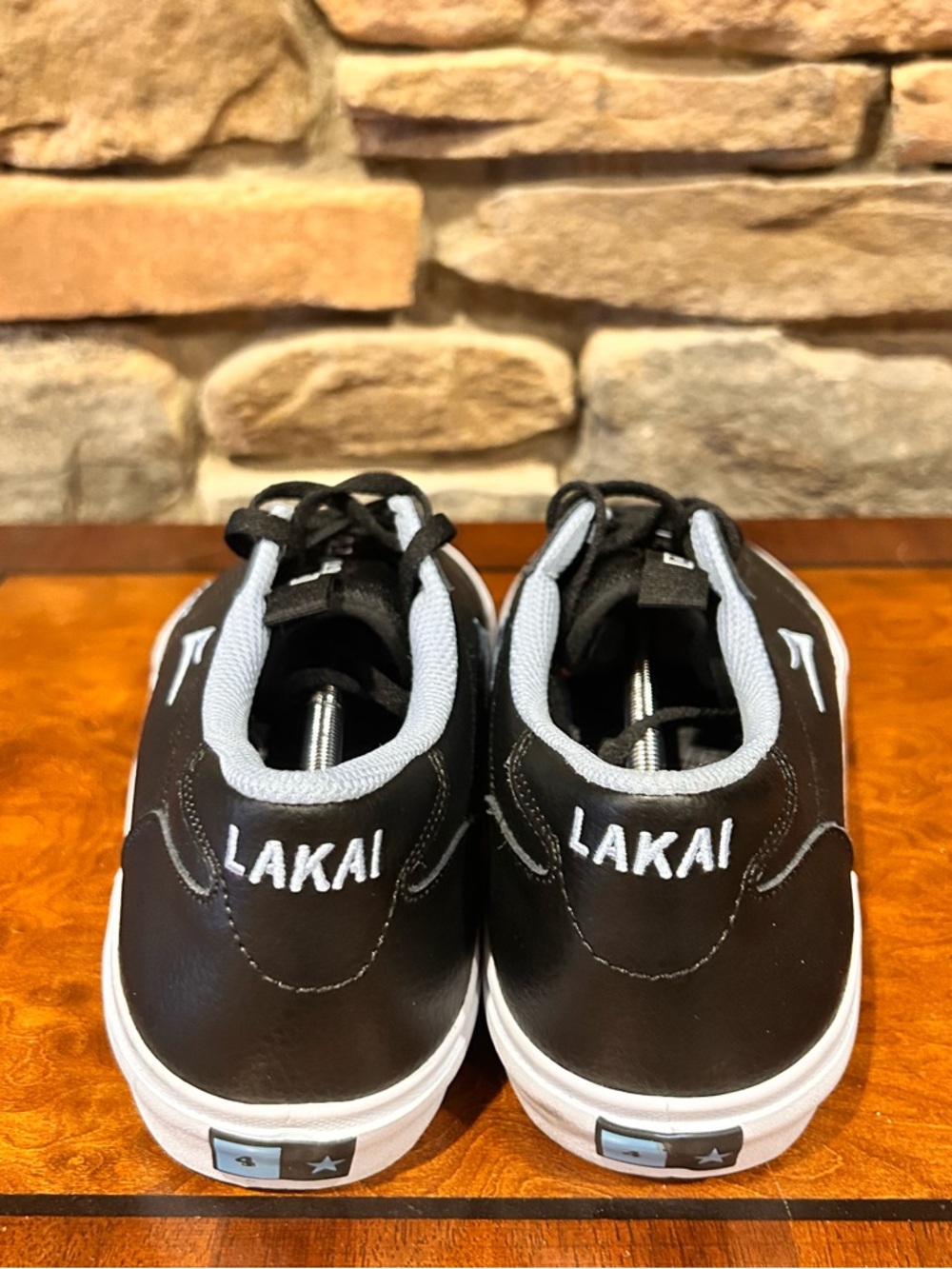 Black Lakai Manchester Casual Sneakers - Classic Low-Top men’s size 10.5 - Picture 6 of 6